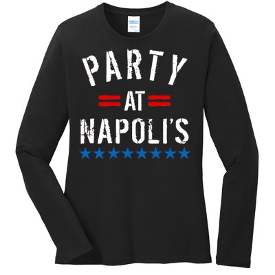 Party at Napoli's Ladies Long Sleeve Shirt