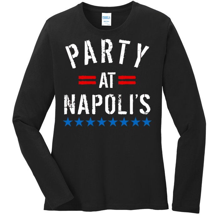 Party at Napoli's Ladies Long Sleeve Shirt