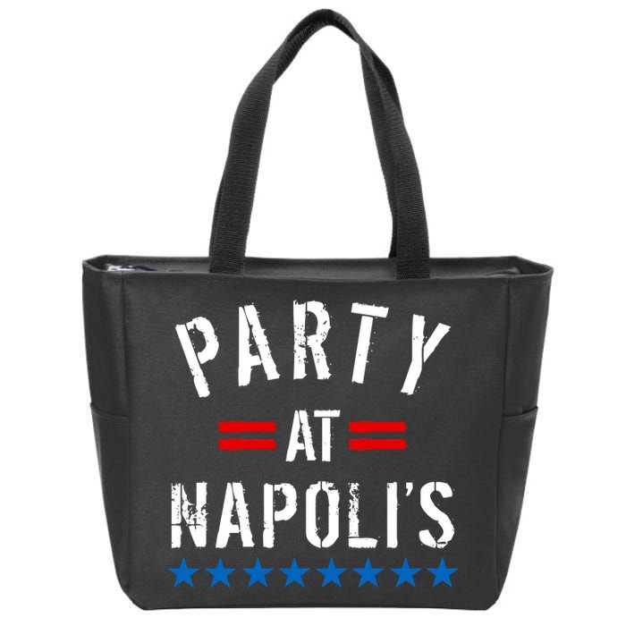 Party at Napoli's Zip Tote Bag