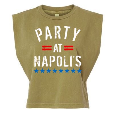 Party at Napoli's Garment-Dyed Women's Muscle Tee