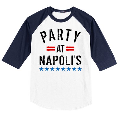 Party at Napoli's Baseball Sleeve Shirt