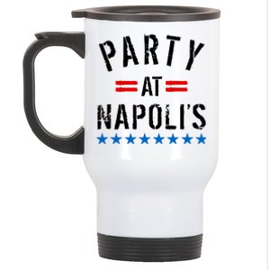 Party at Napoli's Stainless Steel Travel Mug