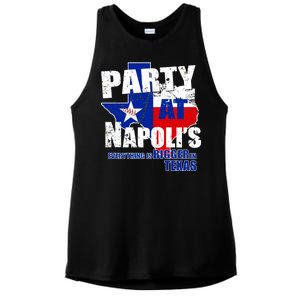 Party at Napoli's Everything Is Bigger In Texas Ladies PosiCharge Tri-Blend Wicking Tank