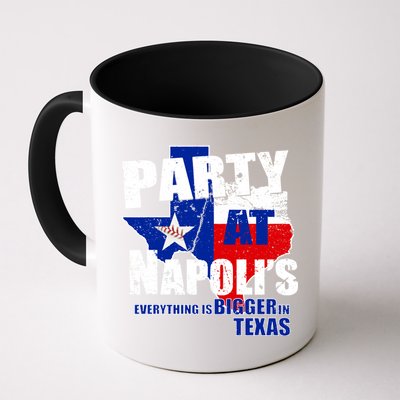 Party at Napoli's Everything Is Bigger In Texas Mug