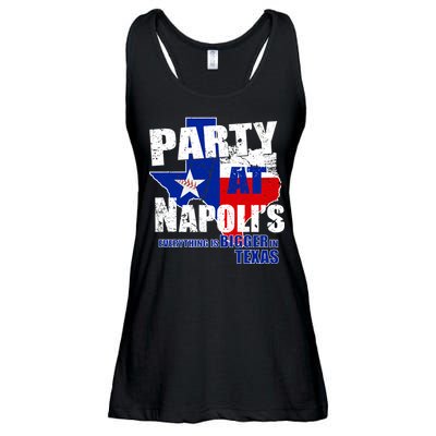 Party at Napoli's Everything Is Bigger In Texas Ladies Essential Flowy Tank