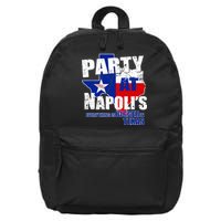 Party at Napoli's Everything Is Bigger In Texas 16 in Basic Backpack
