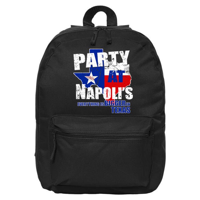 Party at Napoli's Everything Is Bigger In Texas 16 in Basic Backpack