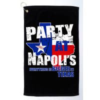 Party at Napoli's Everything Is Bigger In Texas Golf Towel