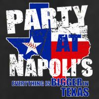 Party at Napoli's Everything Is Bigger In Texas Golf Towel