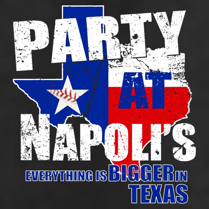 Party at Napoli's Everything Is Bigger In Texas Golf Towel