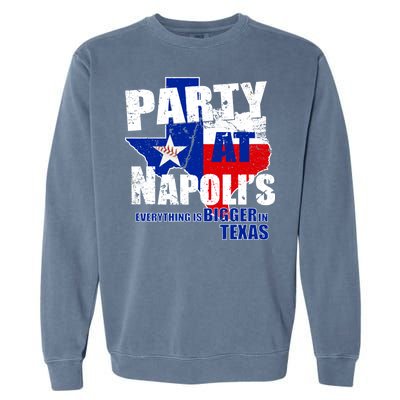 Party at Napoli's Everything Is Bigger In Texas Garment-Dyed Sweatshirt