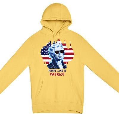 Party Like A Patriot Premium Pullover Hoodie