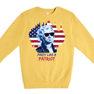 Party Like A Patriot Premium Crewneck Sweatshirt