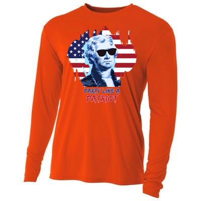 Party Like A Patriot Cooling Performance Long Sleeve Crew