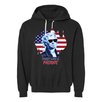 Party Like A Patriot Garment-Dyed Fleece Hoodie