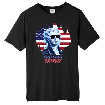 Party Like A Patriot Tall Fusion ChromaSoft Performance T-Shirt