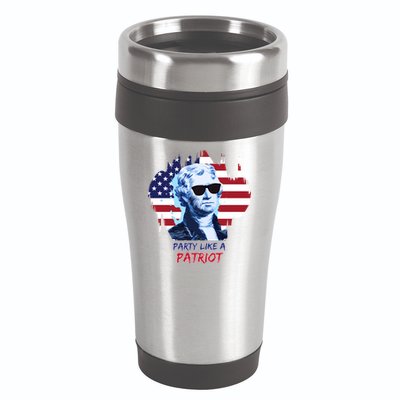Party Like A Patriot 16oz Travel Tumbler