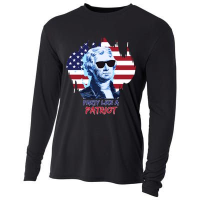 Party Like A Patriot Cooling Performance Long Sleeve Crew