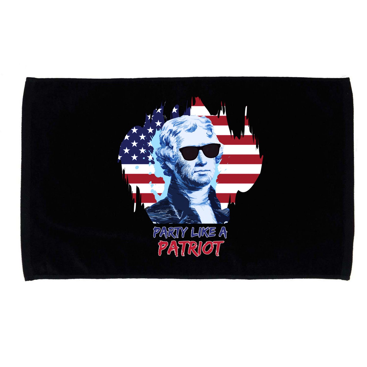 Party Like A Patriot Microfiber Hand Towel