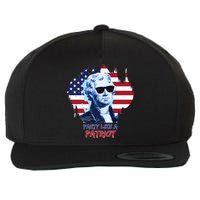 Party Like A Patriot Wool Snapback Cap