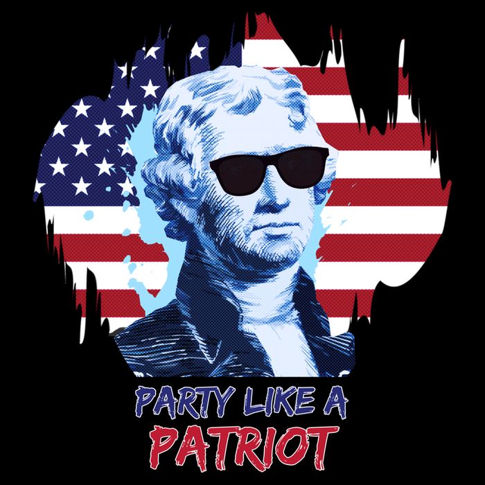 Party Like A Patriot Wool Snapback Cap