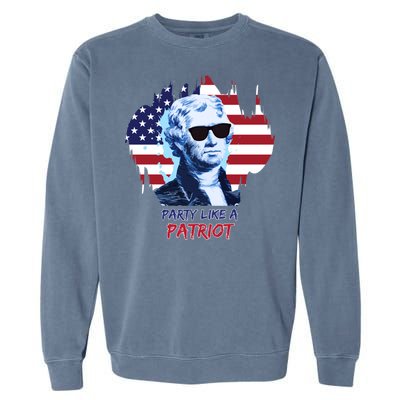 Party Like A Patriot Garment-Dyed Sweatshirt