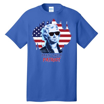 Party Like A Patriot Tall T-Shirt