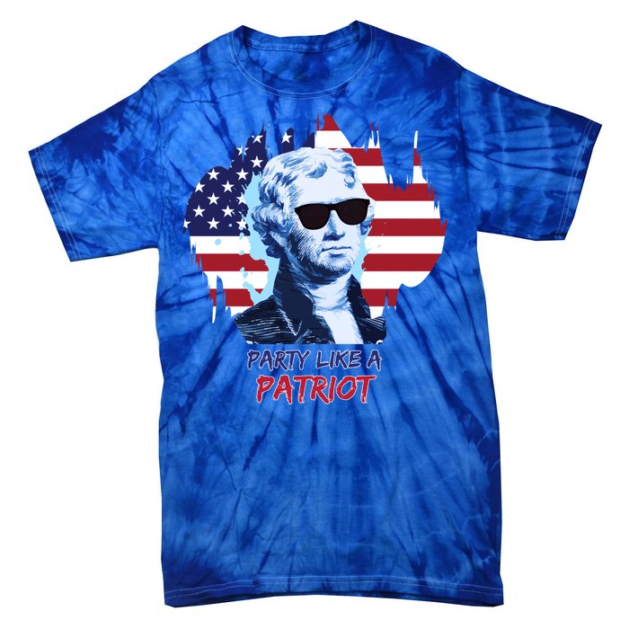 Party Like A Patriot Tie-Dye T-Shirt