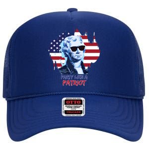 Party Like A Patriot High Crown Mesh Back Trucker Hat