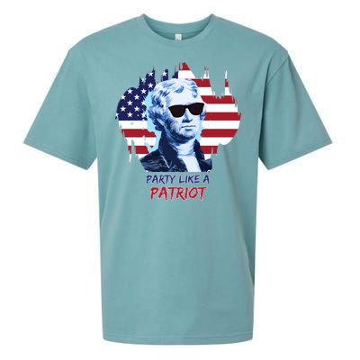 Party Like A Patriot Sueded Cloud Jersey T-Shirt