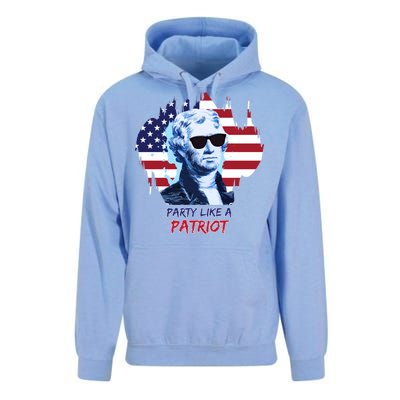 Party Like A Patriot Unisex Surf Hoodie