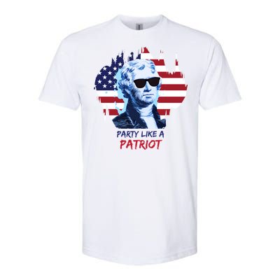 Party Like A Patriot Softstyle CVC T-Shirt