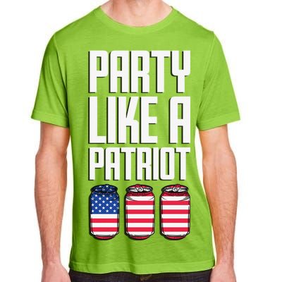 Party Like A Patriot USA Adult ChromaSoft Performance T-Shirt