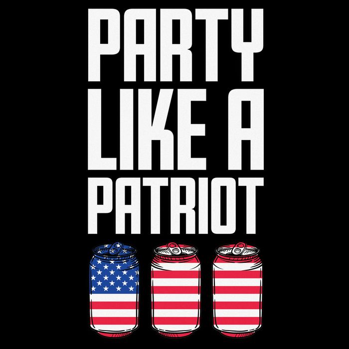 Party Like A Patriot USA Bucket Hat