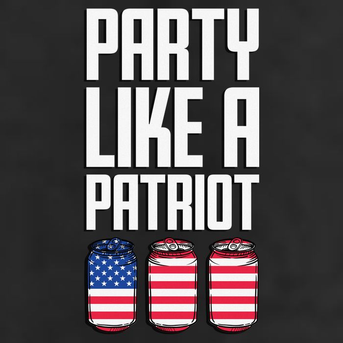Party Like A Patriot USA 11oz C Handle Ceramic Mug