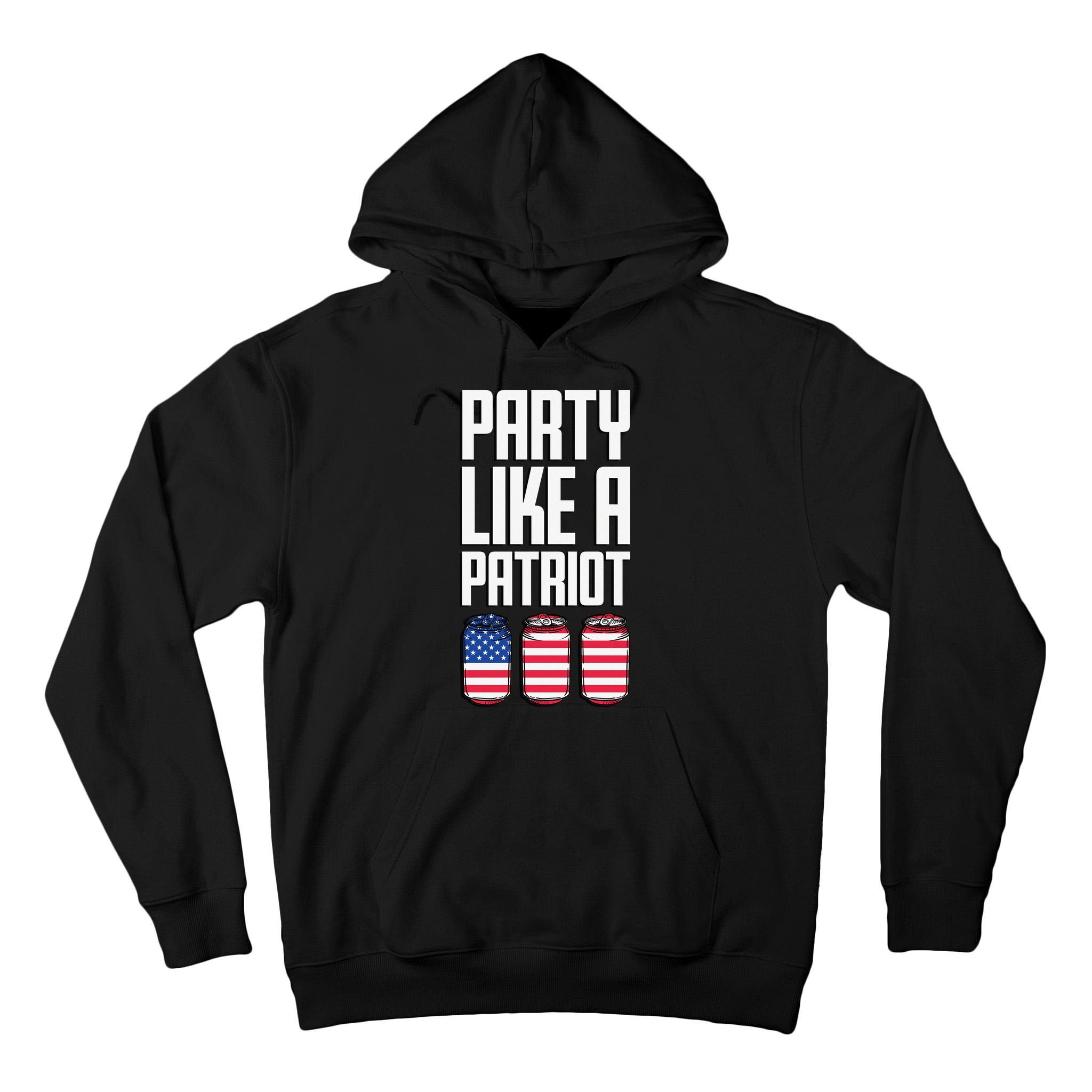 Party Like A Patriot USA Tall Hoodie