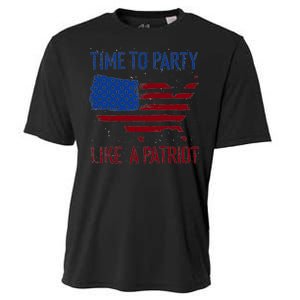 Party Like A Patriot USA Pride Cooling Performance Crew T-Shirt