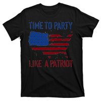 Party Like A Patriot USA Pride T-Shirt