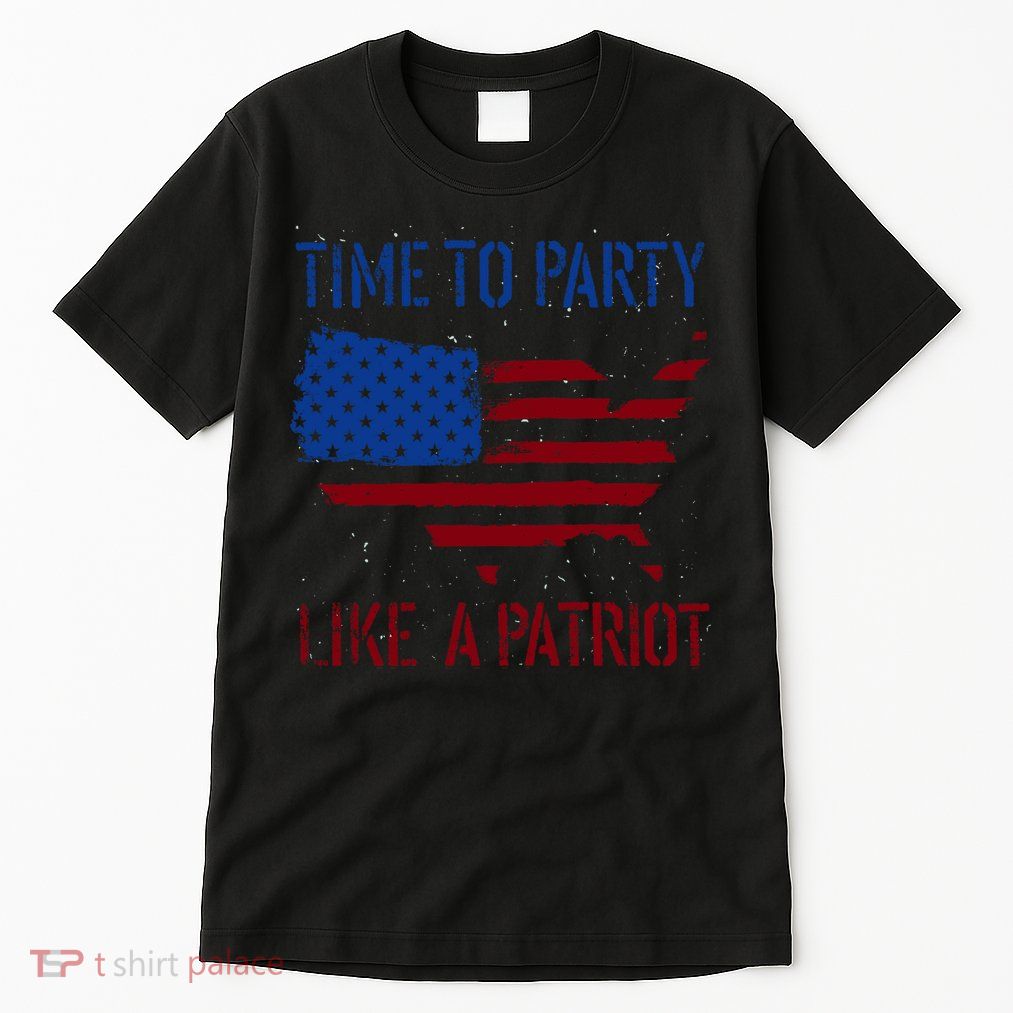 Party Like A Patriot USA Pride Tall T-Shirt