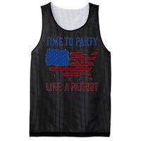 Party Like A Patriot USA Pride Mesh Reversible Basketball Jersey Tank