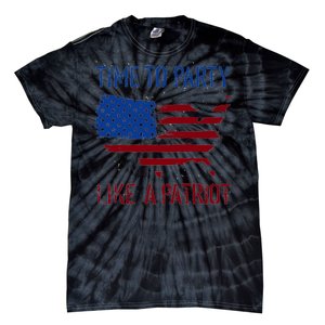 Party Like A Patriot USA Pride Tie-Dye T-Shirt