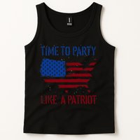 Party Like A Patriot USA Pride Tank Top