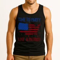 Party Like A Patriot USA Pride Tank Top