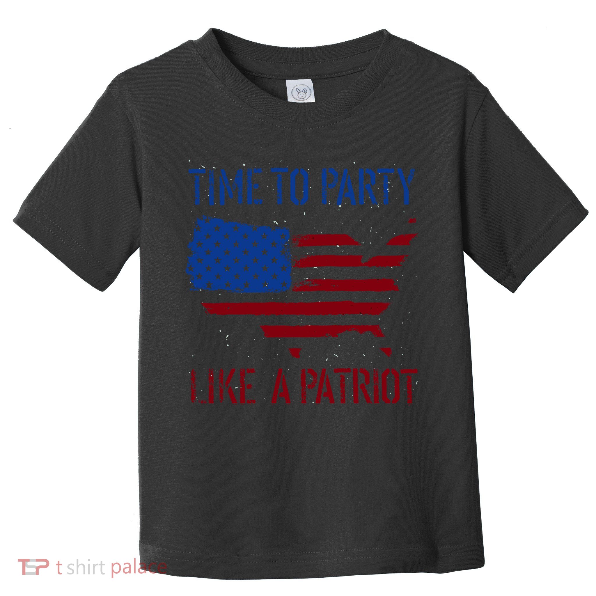 Party Like A Patriot USA Pride Toddler T-Shirt