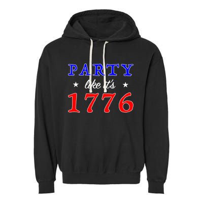 Party Like It's 1776 Garment-Dyed Fleece Hoodie