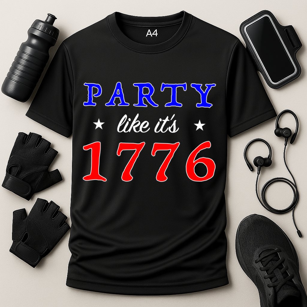 Party Like It's 1776 Cooling Performance Crew T-Shirt