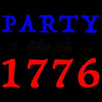 Party Like It's 1776 16oz Travel Tumbler