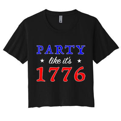 Party Like It's 1776 Crop Top