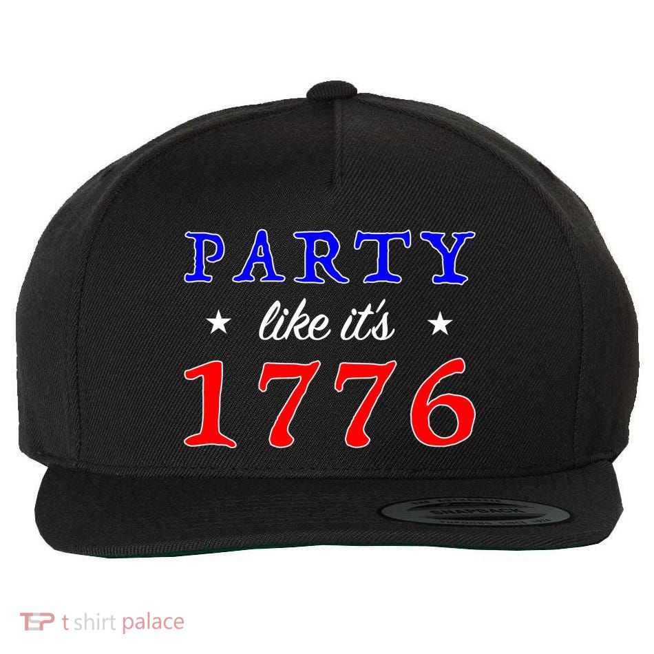 Party Like It's 1776 Wool Snapback Cap