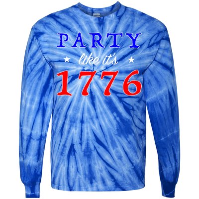 Party Like It's 1776 Tie-Dye Long Sleeve Shirt